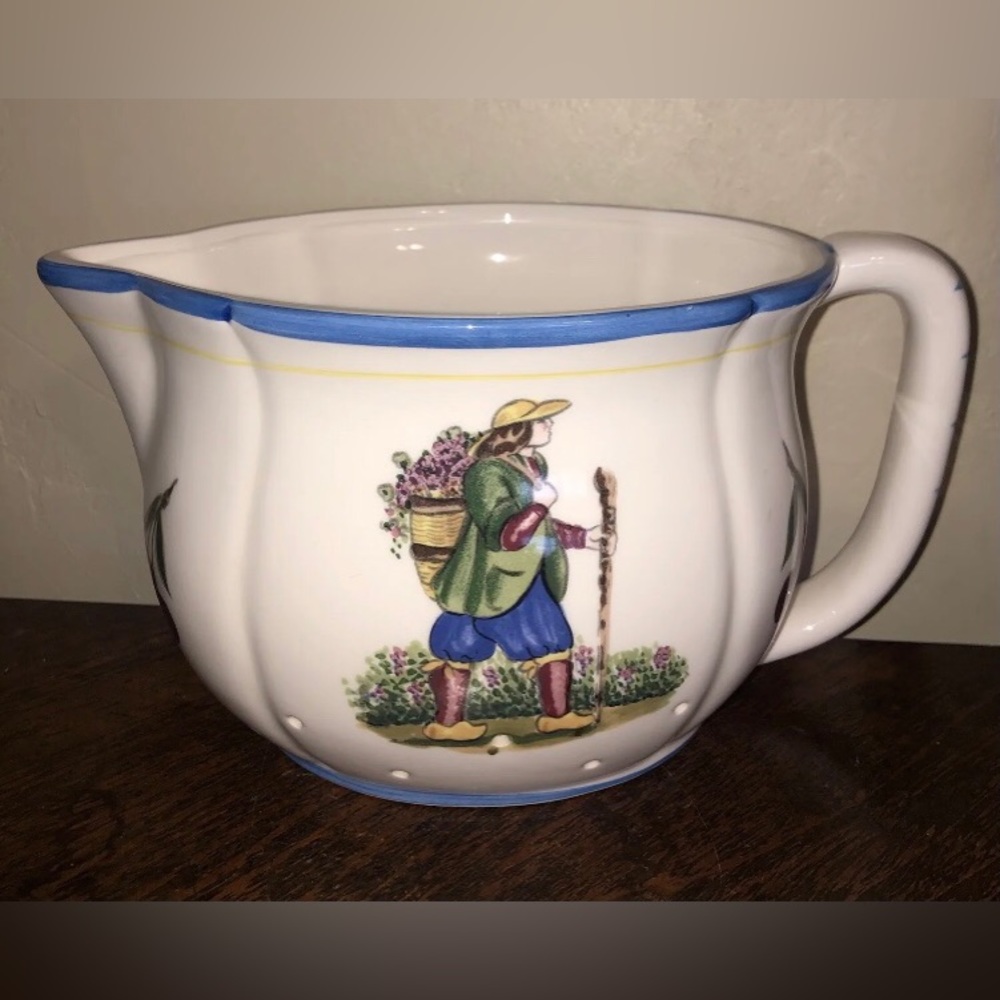 Vintage The Haldon Group Berry Strainer Bowl Provincial Fruit